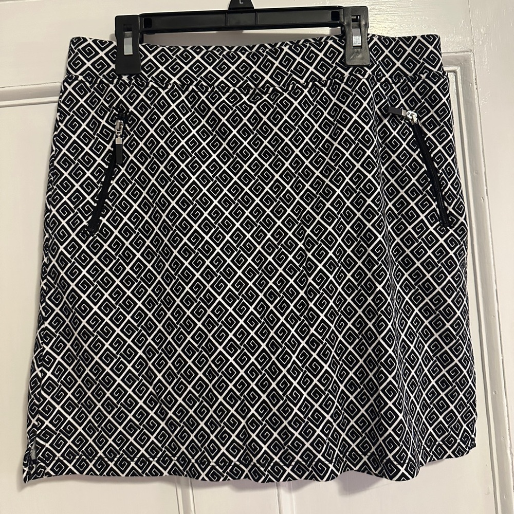 Jones New York Women’s Black and White Skirt MEDIUM